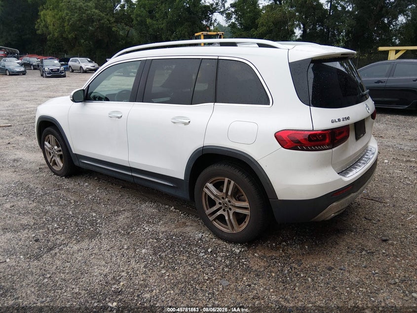 Vin: w1n4m4hb8pw307578, lot: 46280687, mercedes-benz glb 250 4matic 20233