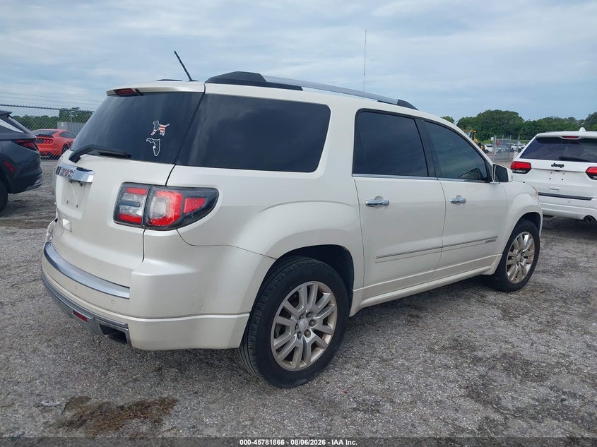 Vin: 1gkkrtkd3fj317276, lot: 46280690, gmc acadia denali 20154