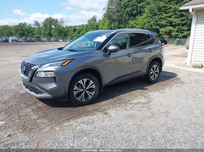 Vin: 5n1at3bb5mc674303, lot: 46280691, nissan rogue sv intelligent awd 20212