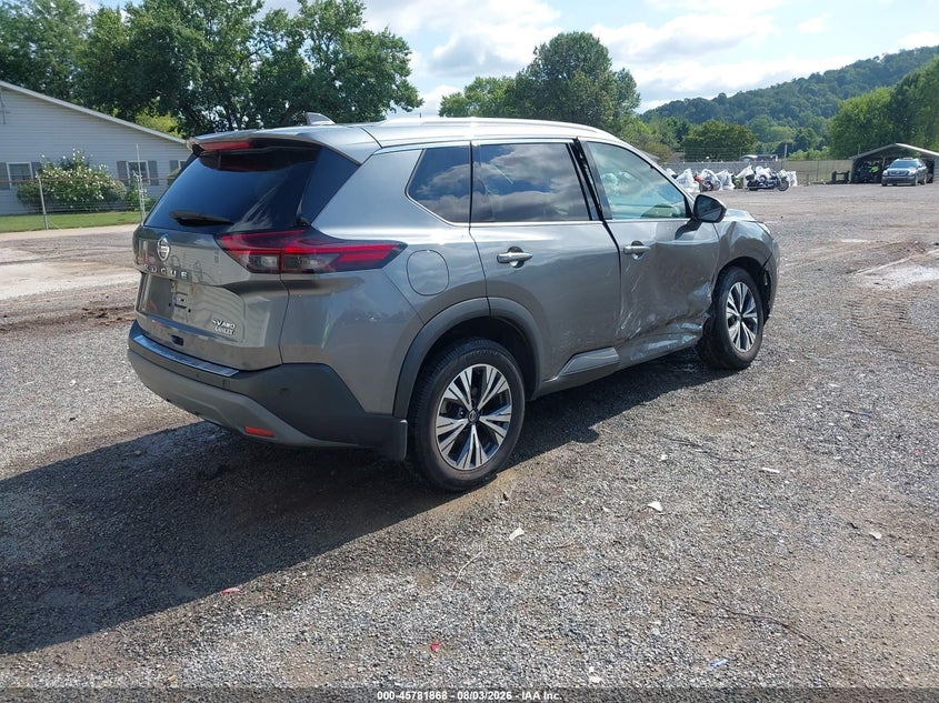 Vin: 5n1at3bb5mc674303, lot: 46280691, nissan rogue sv intelligent awd 20214