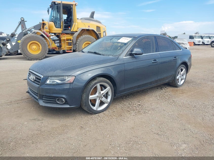 2009 AUDI A4 auction photo 2