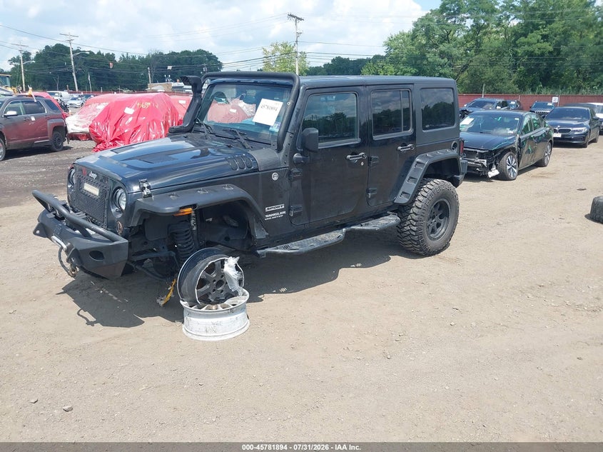 Vin: 1c4bjwdg1fl688288, lot: 46280718, jeep wrangler unlimited sport 20152