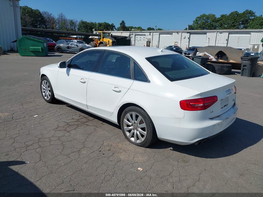 Vin: waubfafl9dn006593, lot: 46280719, audi a4 2.0t premium 20133
