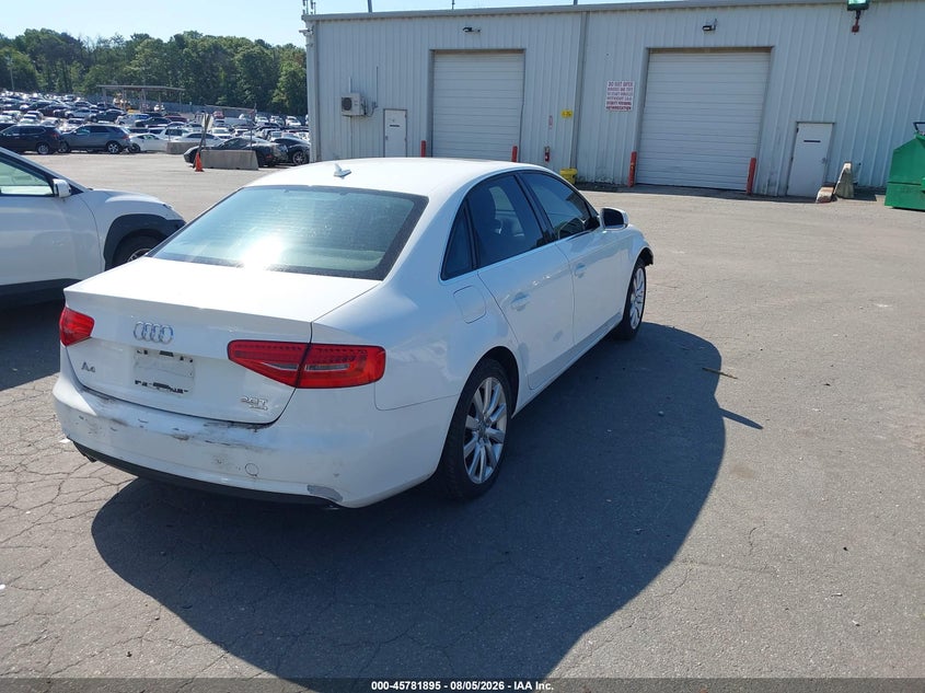 2013 AUDI A4 auction photo 4