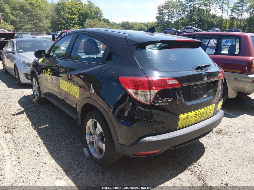 Vin: 3czru6h31mm708235, lot: 46280726, honda hr-v awd lx 20213