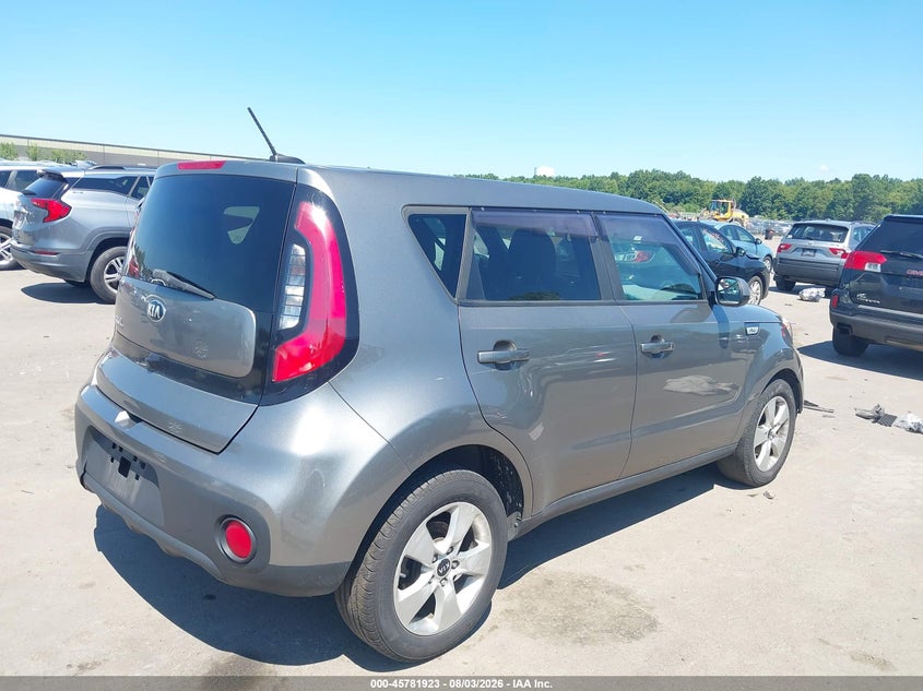 Vin: kndjn2a2xh7470475, lot: 46280747, kia soul 20174