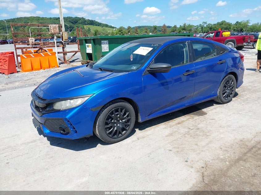 Vin: 2hgfc2e50hh535839, lot: 46280760, honda civic lx 20172