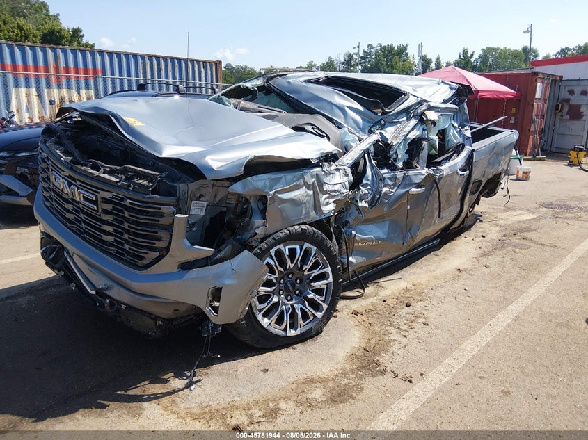 Vin: 1gtuuhe89pz234033, lot: 46280768, gmc sierra 1500 4wd  short box denali ultimate 20232