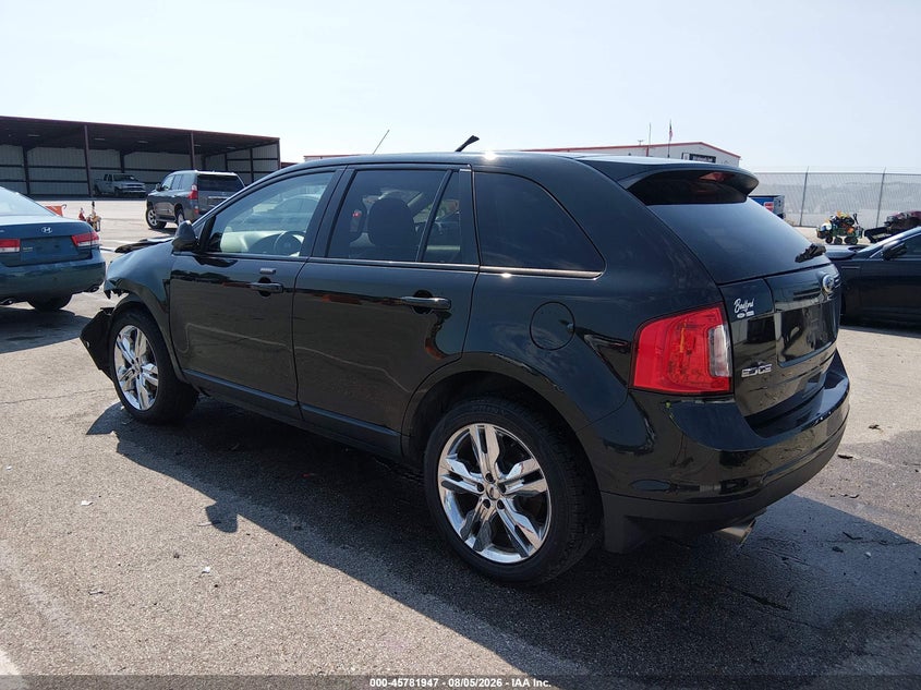 Vin: 2fmdk3jc4dba63463, lot: 46280771, ford edge sel 20133