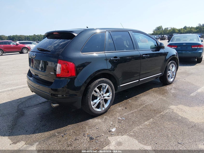 Vin: 2fmdk3jc4dba63463, lot: 46280771, ford edge sel 20134