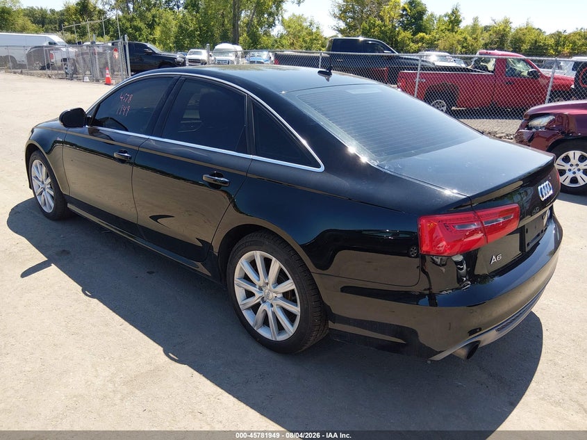 Vin: waujgafc3dn118217, lot: 46280773, audi a6 3.0t premium 20133