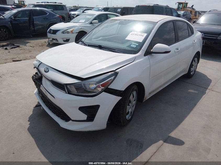Vin: 3kpa24ad0me423133, lot: 46280818, kia rio s 20212