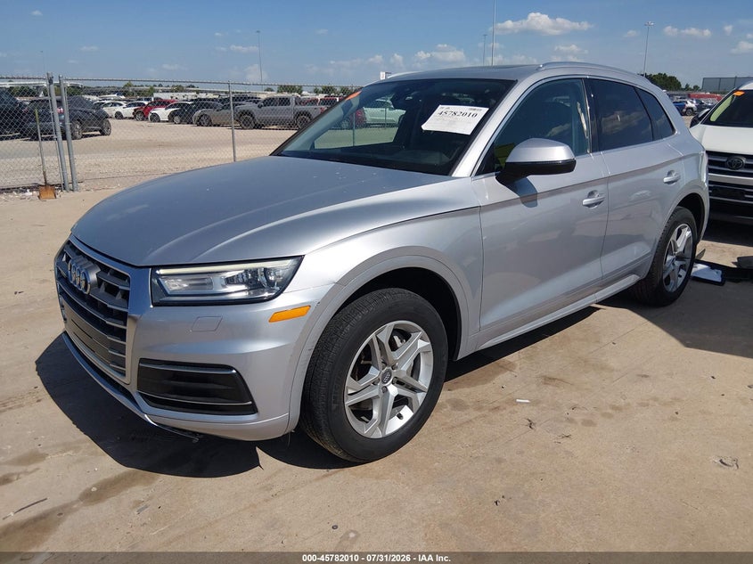Vin: wa1anafy5k2138000, lot: 46280835, audi q5 45 premium 20192