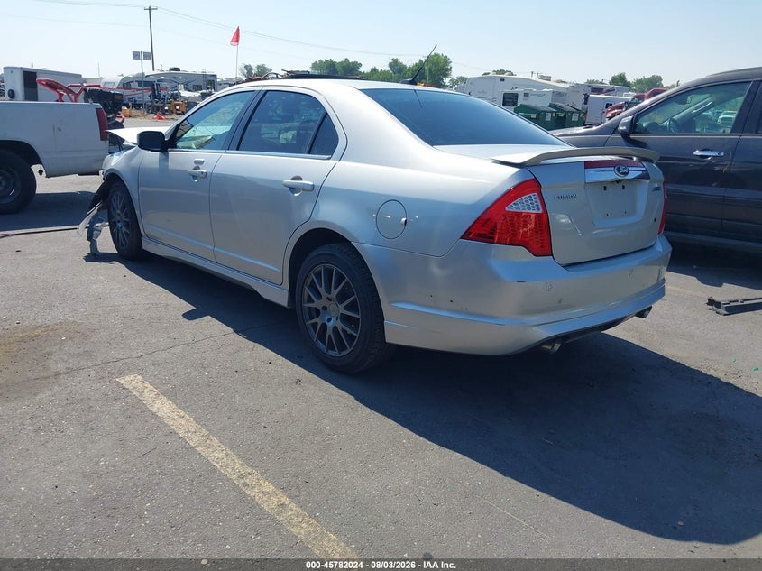 Vin: 3fahp0kc5ar429115, lot: 46280848, ford fusion sport 20103