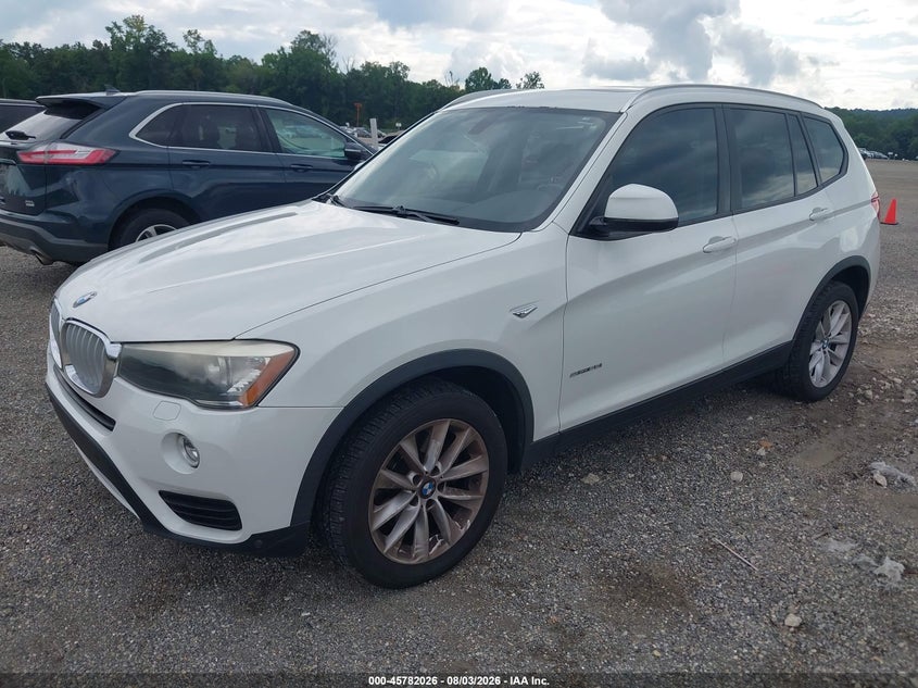Vin: 5uxwz7c51g0r32510, lot: 46280850, bmw x3 sdrive28i 20162
