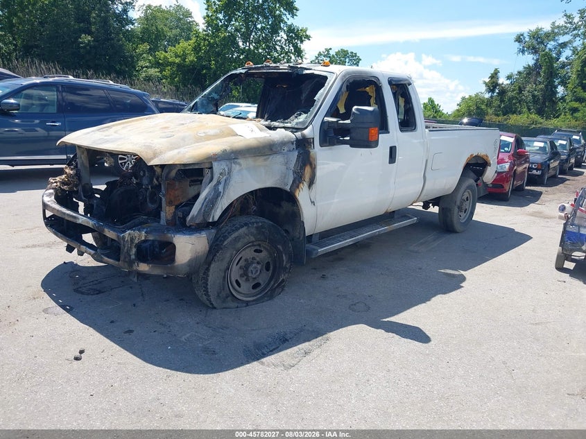 Vin: 1ft7x2b66feb50536, lot: 46280851, ford f-250 xl 20152
