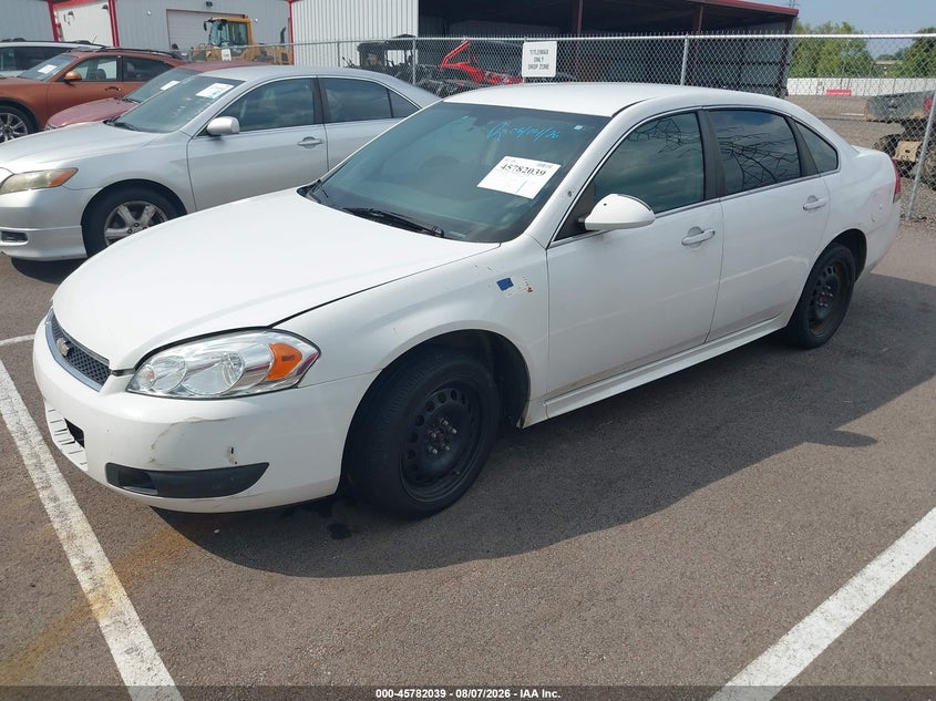 2013 Chevrolet Impala, Обычный износ, IAAI, VIN 2G1WD5E3XD1235667 — фото 2
