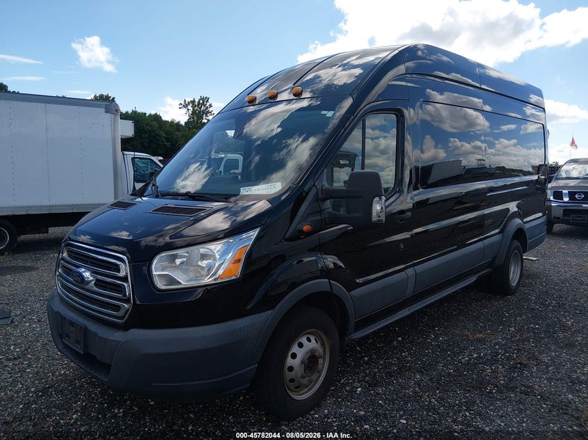 Vin: 1ftbf4xv7hka42925, lot: 46280868, ford transit-350 20172