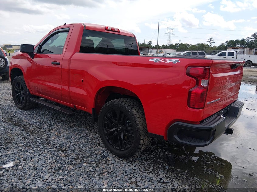 Vin: 3gcnkaek8sg129327, lot: 46280870, chevrolet silverado 1500 4wd  standard bed wt 20253