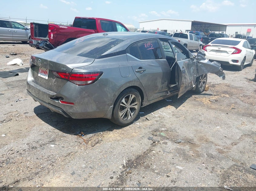 Vin: 3n1ab8cv8py310145, lot: 46280871, nissan sentra sv xtronic cvt 20234