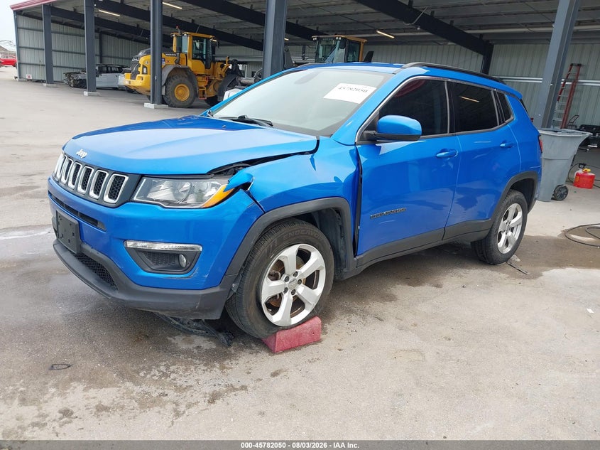 Vin: 3c4njdbb4ht610930, lot: 46280874, jeep compass latitude 20172