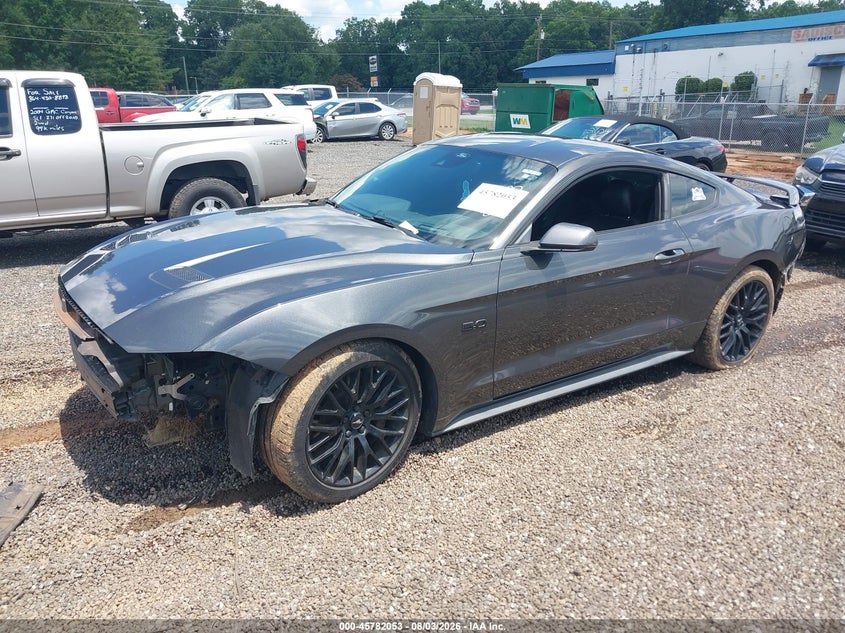Vin: 1fa6p8cf2k5132614, lot: 46280877, ford mustang gt premium 20192