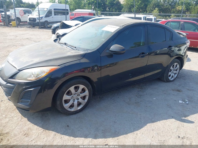 Vin: jm1bl1uf6b1406060, lot: 46280883, mazda mazda3 i sport 20112