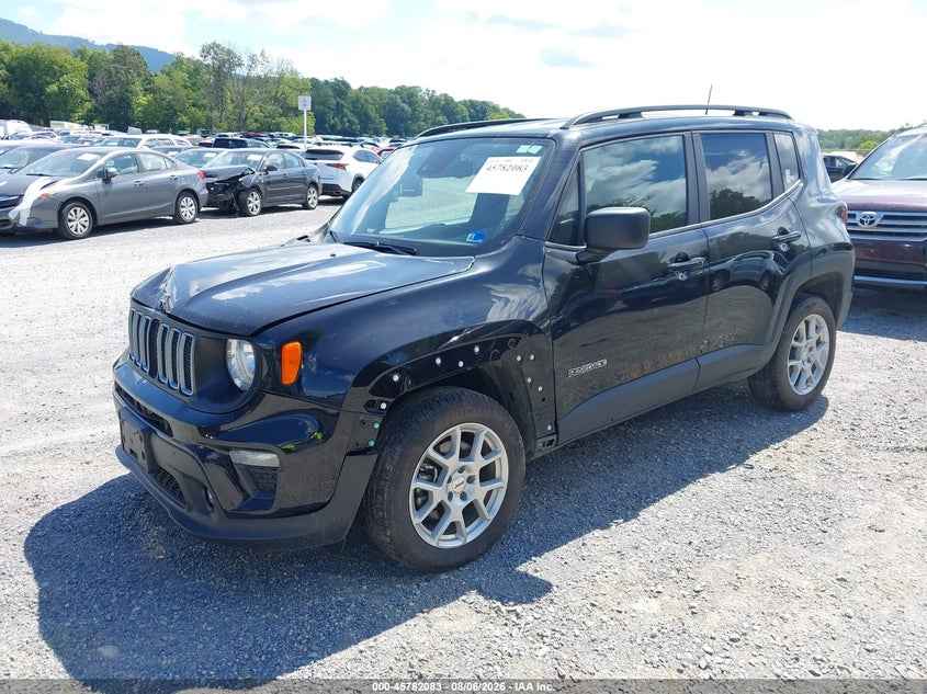 Vin: zacnjdb10npn83507, lot: 46280907, jeep renegade latitude 4x4 20222