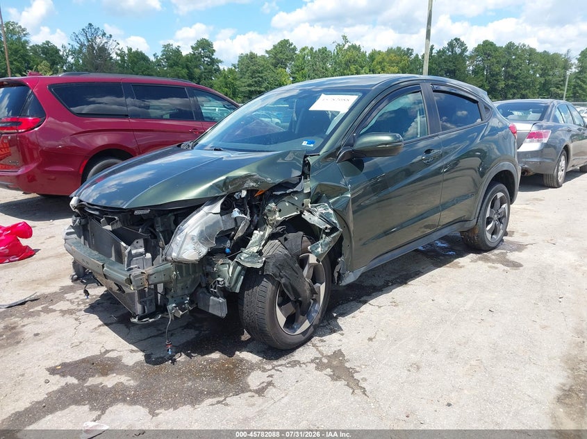 Vin: 3czru6h50jg700137, lot: 46280912, honda hr-v ex 20182