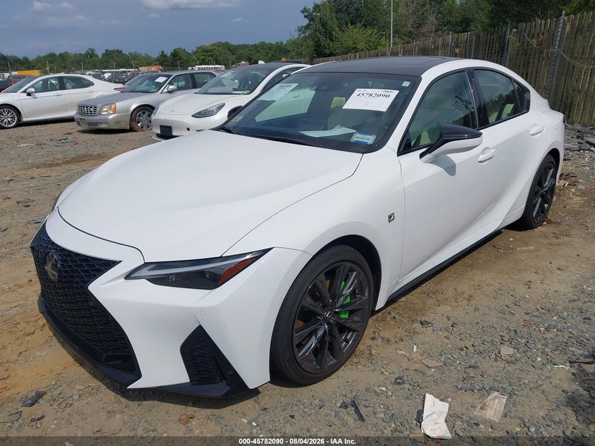 Vin: jthgz1e22r5037196, lot: 46280914, lexus is 350 f sport 20242
