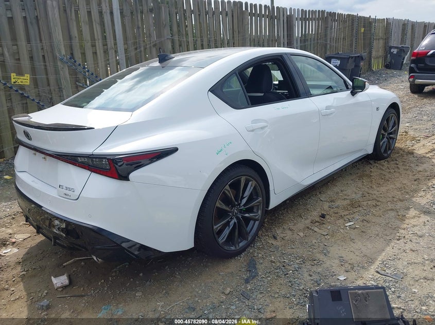 Vin: jthgz1e22r5037196, lot: 46280914, lexus is 350 f sport 20244