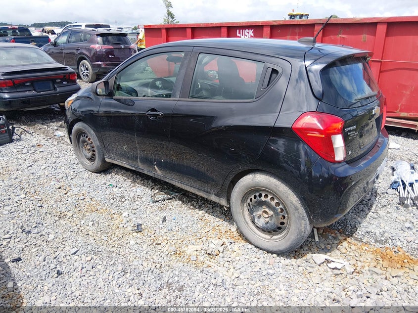 Vin: kl8cb6sa7lc420608, lot: 46280918, chevrolet spark fwd ls automatic 20203