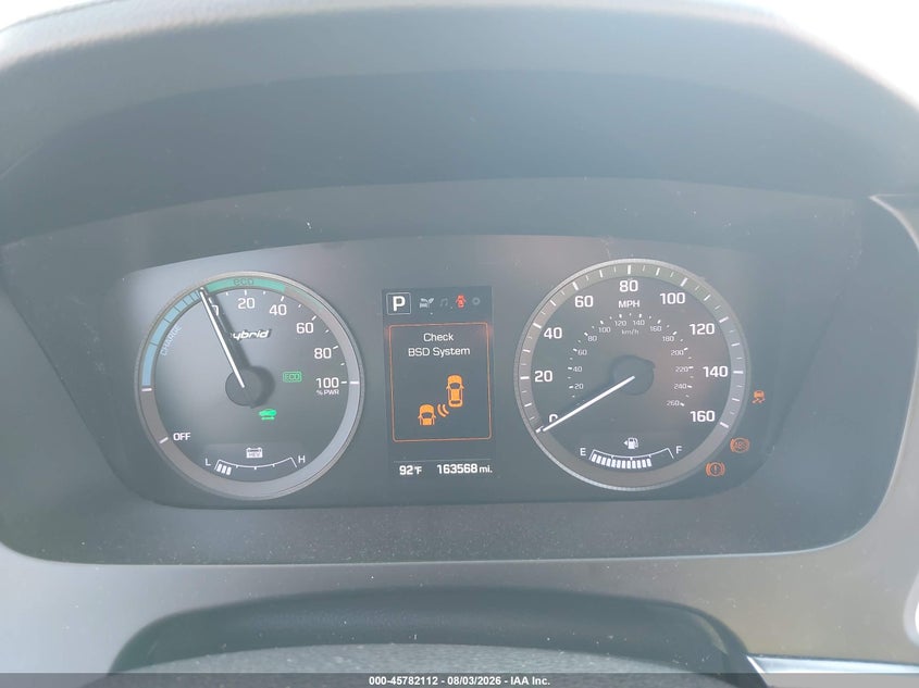 2016 HYUNDAI SONATA HYBRID auction photo 7