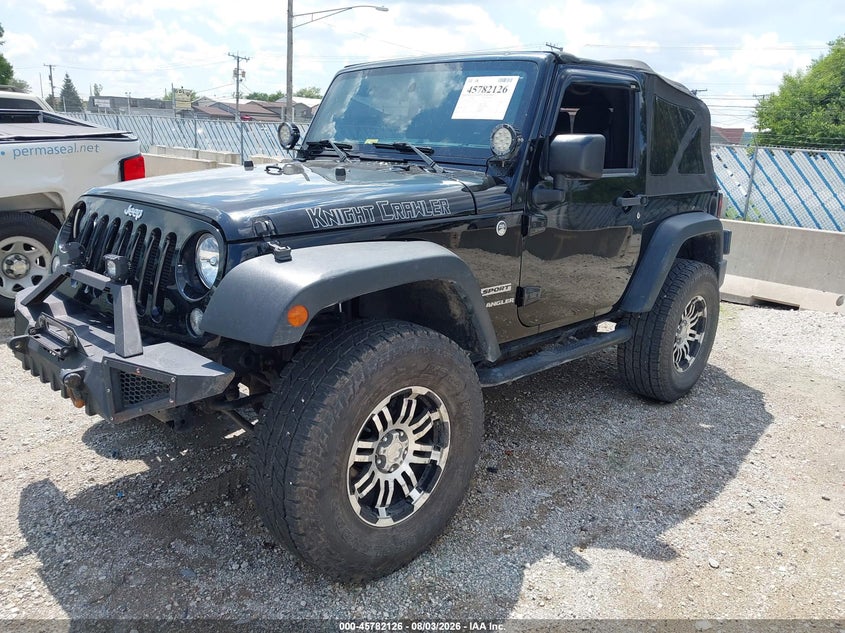 Vin: 1c4ajwag9fl531950, lot: 46280950, jeep wrangler sport 20152