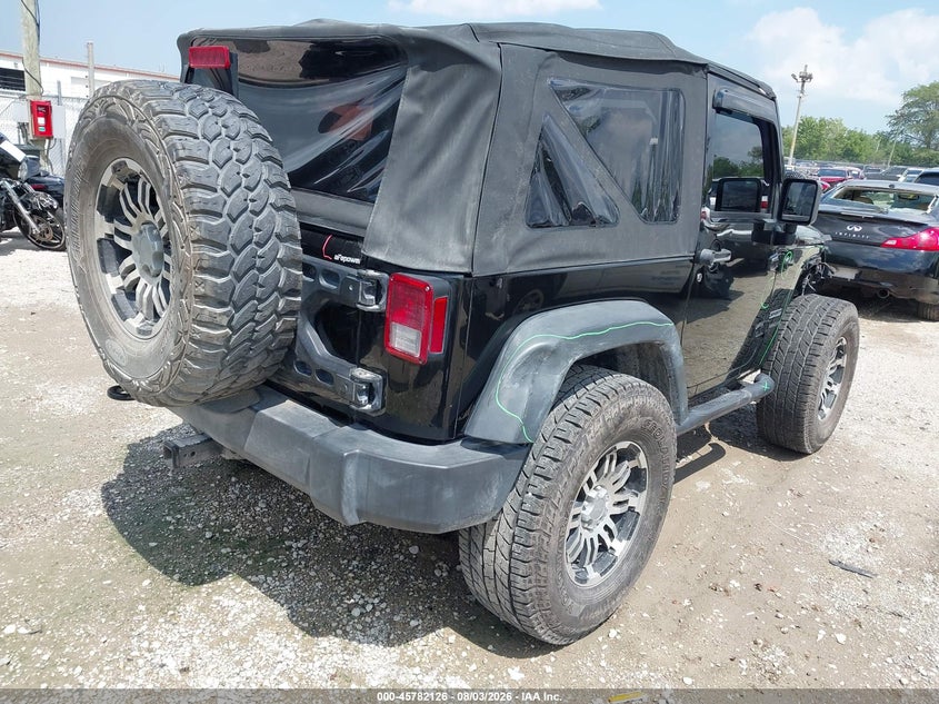 Vin: 1c4ajwag9fl531950, lot: 46280950, jeep wrangler sport 20154