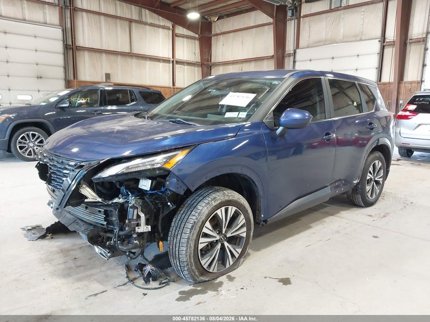Vin: 5n1bt3bb6pc887060, lot: 46280960, nissan rogue sv intelligent awd 20232