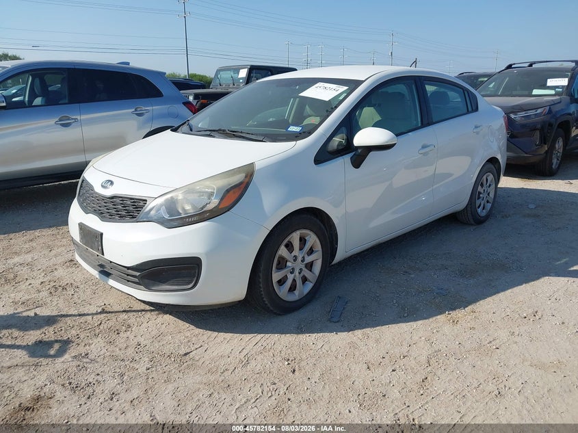 Vin: knadm4a3xd6288485, lot: 46280978, kia rio lx 20132