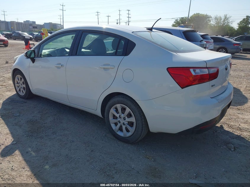 Vin: knadm4a3xd6288485, lot: 46280978, kia rio lx 20133