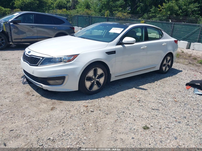 Vin: knagm4ad7c5017667, lot: 46280983, kia optima hybrid ex 20122