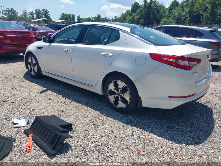 Vin: knagm4ad7c5017667, lot: 46280983, kia optima hybrid ex 20123