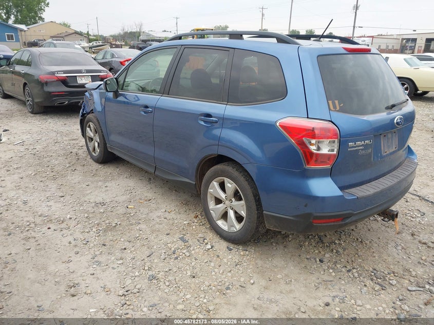 Vin: jf2sjadc8fg504622, lot: 46280997, subaru forester 2.5i premium 20153