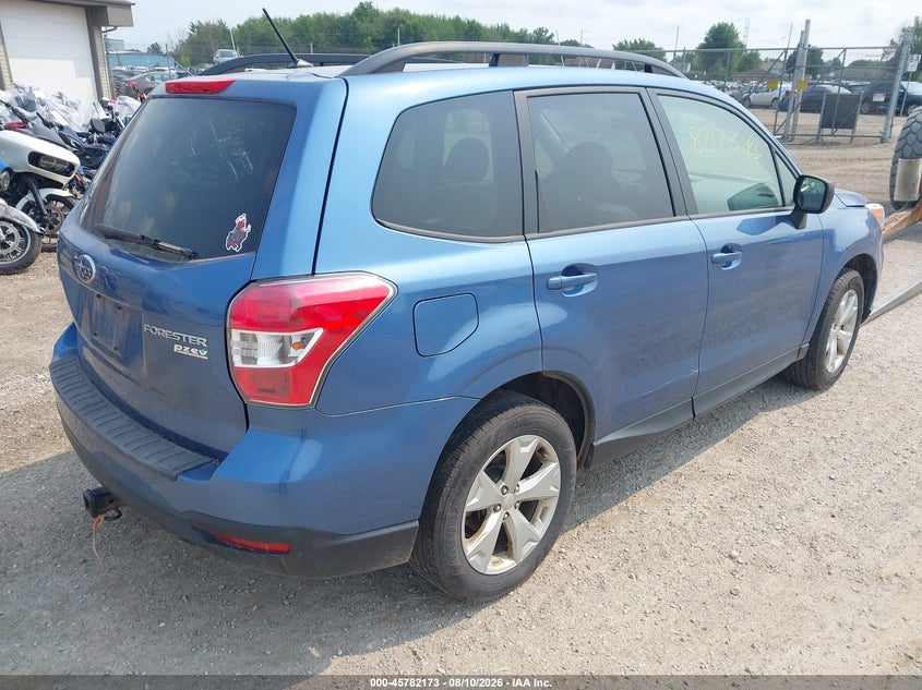 Vin: jf2sjadc8fg504622, lot: 46280997, subaru forester 2.5i premium 20154