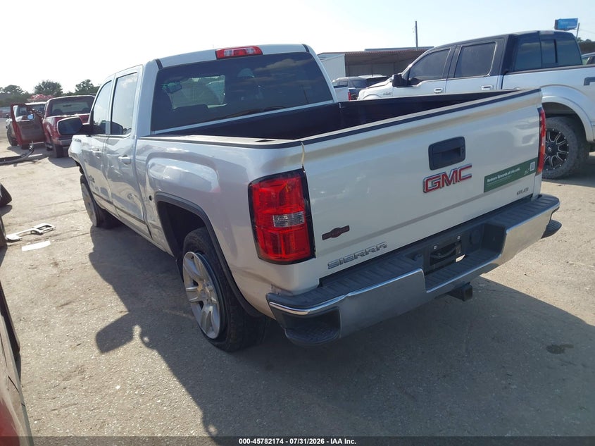 Vin: 3gtp1uec3fg136603, lot: 46280998, gmc sierra 1500 sle 20153