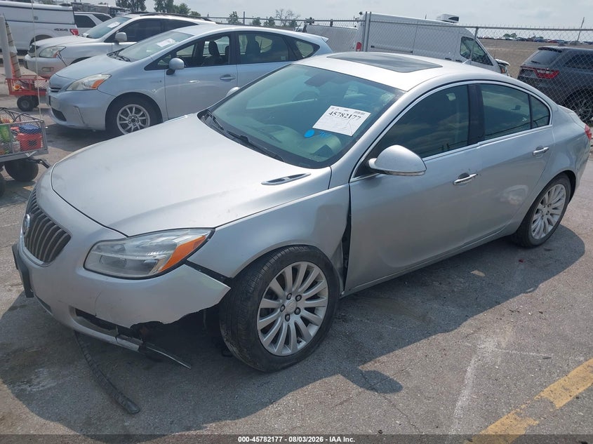 Vin: 2g4gs5ev3c9201147, lot: 46281001, buick regal turbo - premium 1 20122