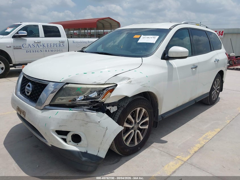 Vin: 5n1ar2mn2gc667216, lot: 46281014, nissan pathfinder s 20162
