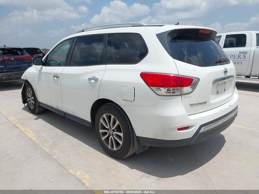Vin: 5n1ar2mn2gc667216, lot: 46281014, nissan pathfinder s 20163