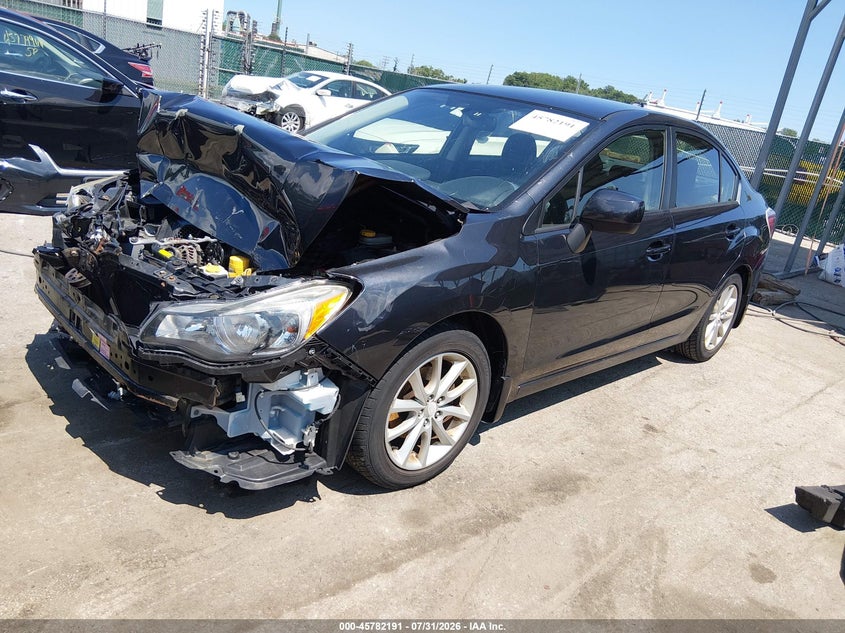 Vin: jf1gjac63eh019478, lot: 46281015, subaru impreza 2.0i premium 20142