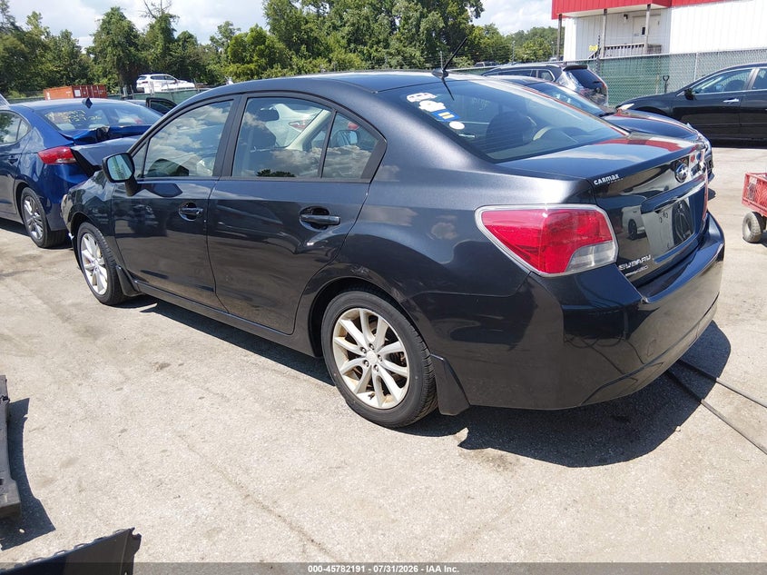 Vin: jf1gjac63eh019478, lot: 46281015, subaru impreza 2.0i premium 20143