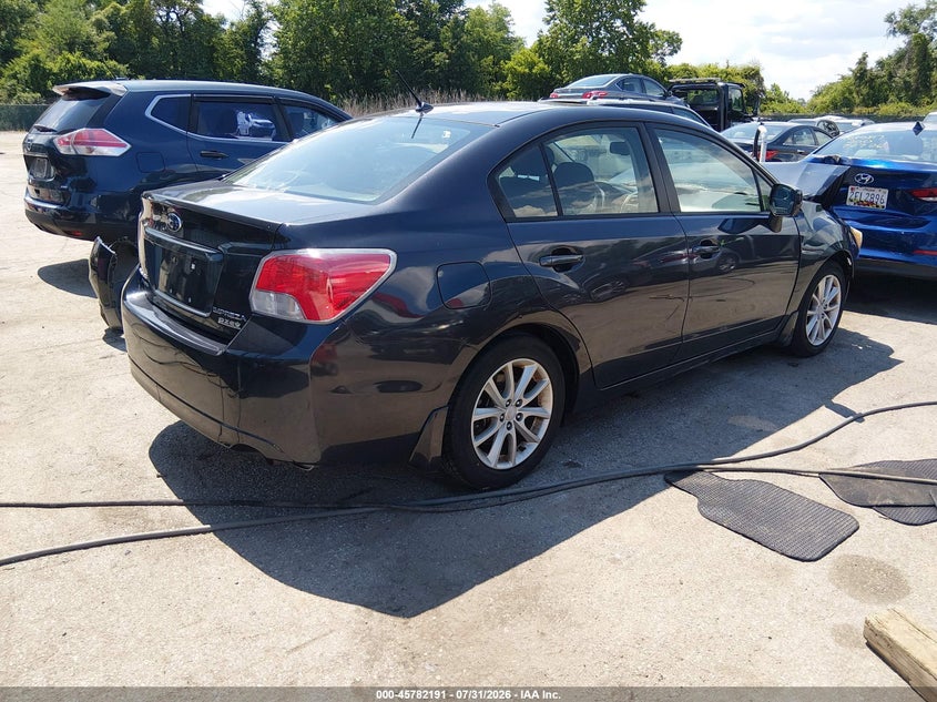 Vin: jf1gjac63eh019478, lot: 46281015, subaru impreza 2.0i premium 20144