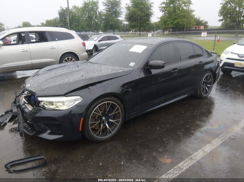 Vin: wbsjf0c5xkb285185, lot: 46281027, bmw m5 competition 20192